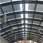 三角海草房餐廳中庭制作及安裝遮陽(yáng)簾工程